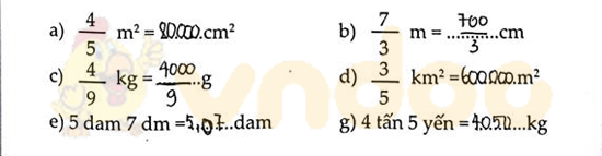 Cùng em học Toán lớp 5