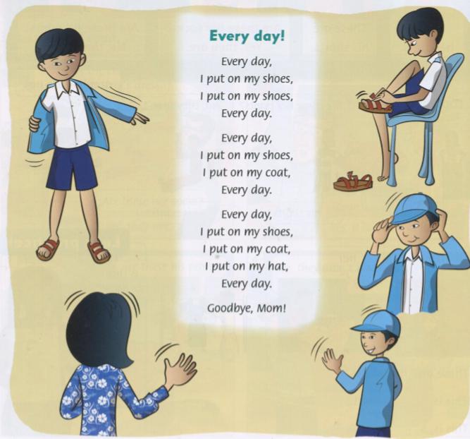 Giải bài tập tiếng Anh lớp 2