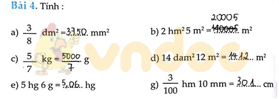 Cùng em học Toán lớp 5 Tuần 5 - Đề 2
