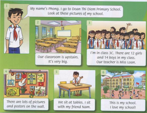 Giải bài tập tiếng Anh lớp 3