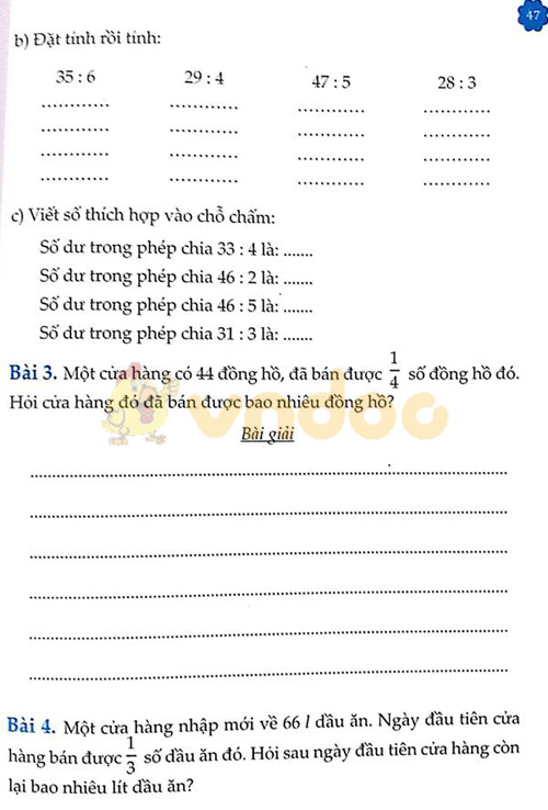 Đề bài Cùng em học Toán Tuần 6 - Đề 2