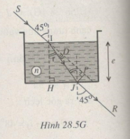 Giải bài tập SBT Vật lý 11 bài 28