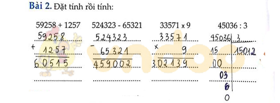 Cùng em học Toán lớp 4 Tuần 6