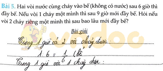 Cùng em học Toán lớp 5 Tuần 6