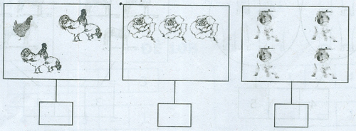 Đề kiểm tra cuối tuần Toán lớp 1: Tuần 2 - Đề 2