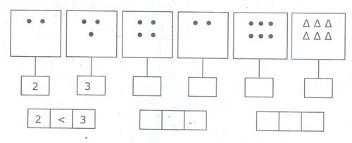 Đề kiểm tra cuối tuần Toán lớp 1: Tuần 4 - Đề 2