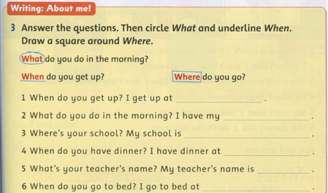 Giải bài tập tiếng Anh lớp 3