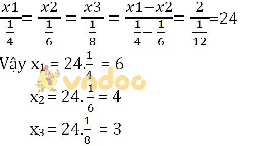 Giải bài tập SGK Toán lớp 7 bài 4: Một số bài toán về đại lượng tỉ lệ nghịch