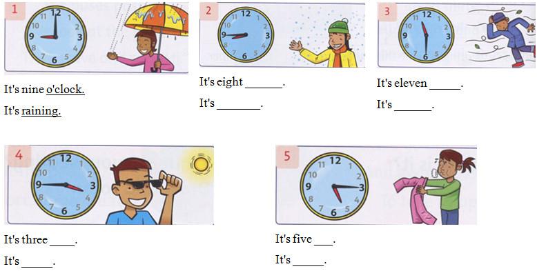 Giải bài tập tiếng Anh lớp 3