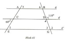 Giải bài tập SGK Toán lớp 7: Ôn tập chương I: Đường thẳng vuông góc. Đường thẳng song song