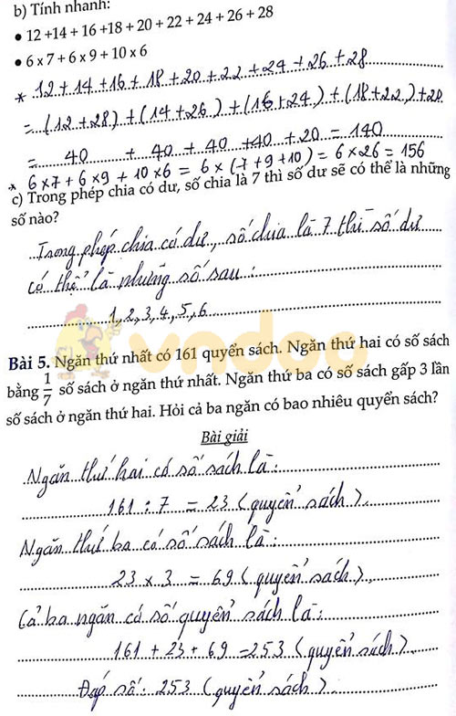 Đề bài Cùng em học Toán Tuần 7 - Đề 1