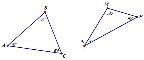 Giải bài tập SGK Toán lớp 7 bài 1: Tổng ba góc của một tam giác