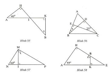 Giải bài tập SGK Toán lớp 7 bài 1: Tổng ba góc của một tam giác
