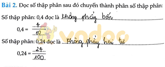 Cùng em học Toán lớp 5 Tuần 7