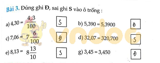 Cùng em học Toán lớp 5 Tuần 8 