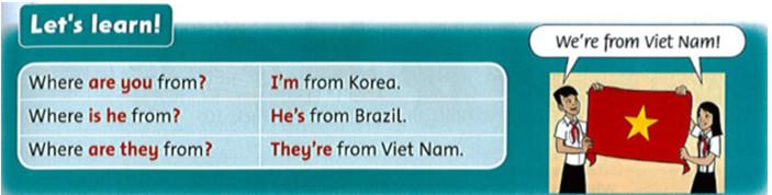 Giải bài tập tiếng Anh lớp 4