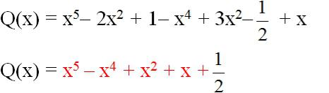 Giải bài tập SGK Toán lớp 7 bài 8: Cộng, trừ đa thức một biến