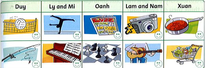 Giải bài tập tiếng Anh lớp 4