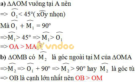 Giải bài tập SGK Toán lớp 7: Phần Hình học - Ôn tập cuối năm
