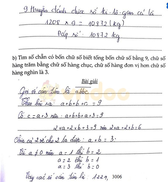 Cùng em học Toán lớp 4