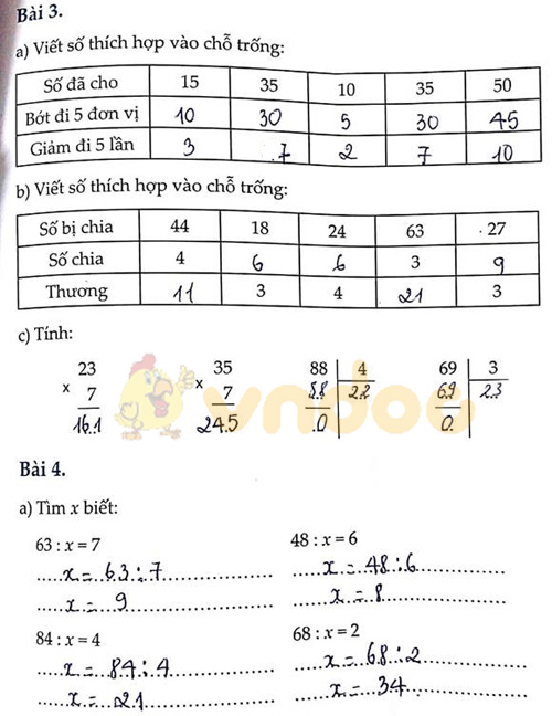 Đề bài Cùng em học Toán Tuần 8 - Đề 2