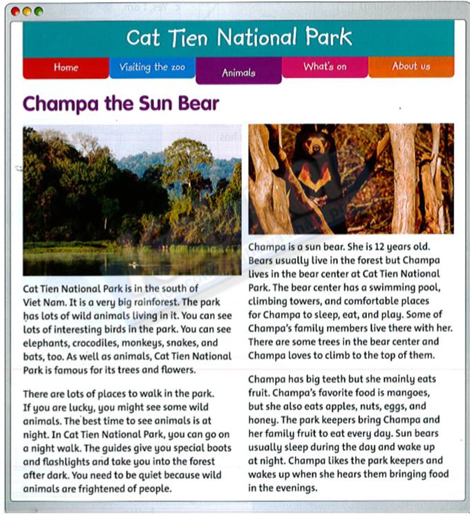 Giải bài tập tiếng Anh lớp 4