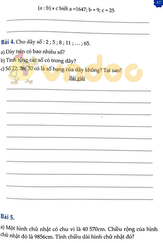 Cùng em học Toán lớp 4 Tuần 7 - Đề 2