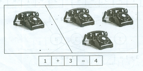 Đề kiểm tra cuối tuần Toán lớp 1: Tuần 7 - Đề 2