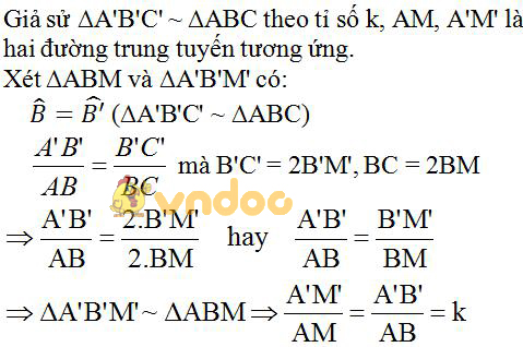 Giải bài tập SGK Toán lớp 8 bài 6: Trường hợp đồng dạng thứ hai