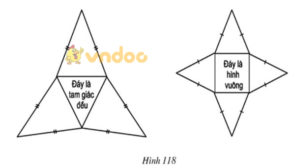 Giải bài tập SGK Toán lớp 8 bài 7: Hình chóp đều và hình chóp cụt đều