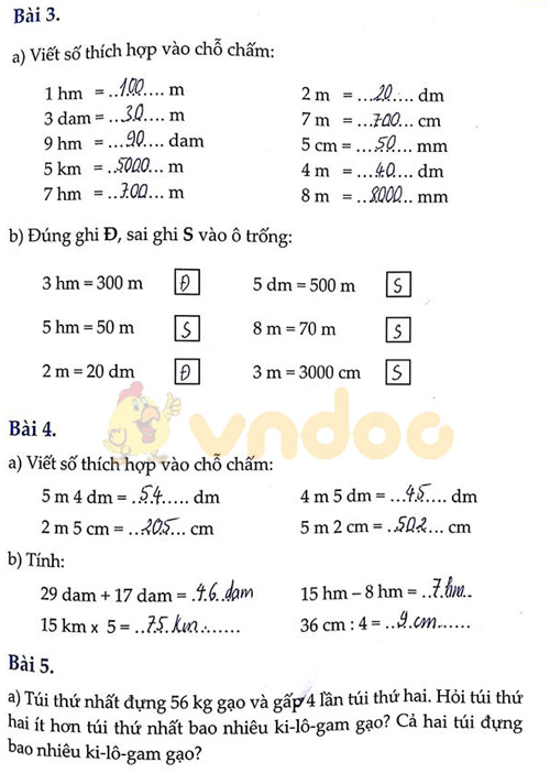 Đề bài Cùng em học Toán Tuần 9 - Đề 1