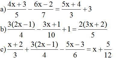 Giải bài tập SGK Toán lớp 8 bài: Phần Đại số - Ôn tập cuối năm