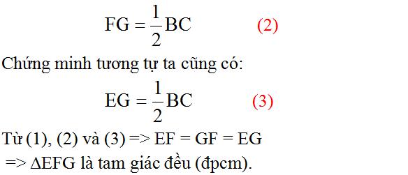 Giải bài tập SGK Toán lớp 8: Phần Hình học - Ôn tập cuối năm