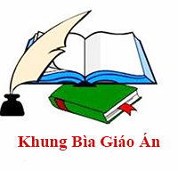 Mẫu khung bìa giáo án đẹp nhất 2026