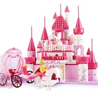 Tranh tô màu hình lâu đài cho bé đam mê khám phá