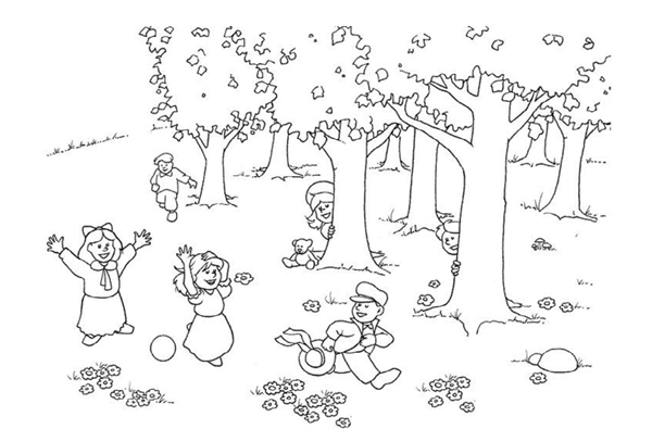 Tranh tô màu cho bé mẫu giáo