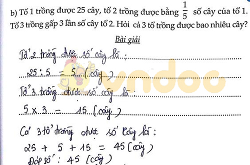 Đề bài Cùng em học Toán lớp 3 Tuần 10 - Đề 1