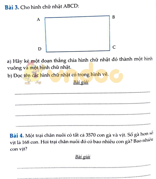 Cùng em học Toán lớp 4 Tuần 9