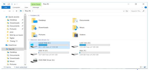 Giải bài tập SGK Tin học 10 bài 12: Tệp và quản lí tệp