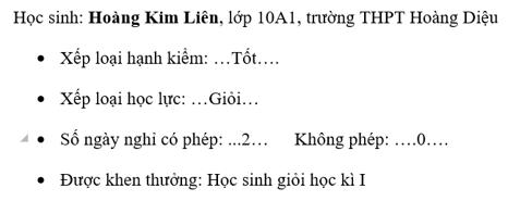 Giải bài tập SGK Tin học 10 bài 18: Các công cụ trợ giúp soạn thảo