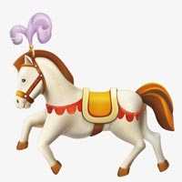 Tranh tô màu hình con ngựa