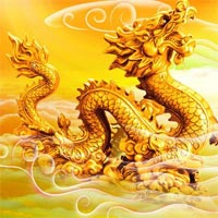 Tranh tô màu hình con rồng cho bé trai