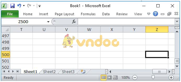 Giải bài tập SGK Tin học 7 bài 2: Các thành phần chính và dữ liệu trên trang tính