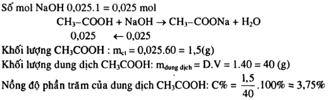 Giải bài tập Hóa 11 nâng cao bài 61