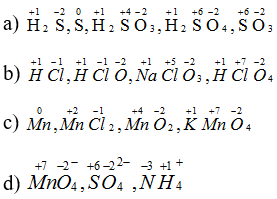 Giải bài tập Hóa 10 nâng cao bài 22