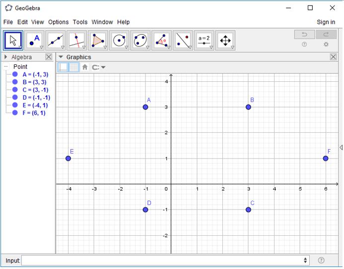 Giải bài tập SGK Tin học 7 bài 11: Học Đại số với GEOBEBRA