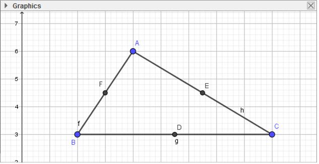 Giải bài tập SGK Tin học 7 bài 12: Vẽ hình phẳng bằng GEOGEBRA