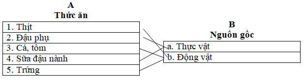 Giải Vở bài tập Khoa học lớp 4 bài 5