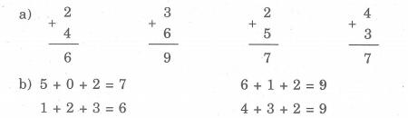 Đáp án Đề kiểm tra giữa học kỳ 1 Toán lớp 1 - Đề 2
