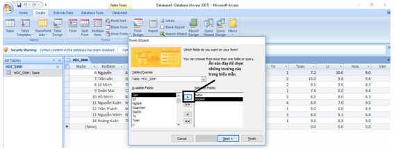 Giải bài tập SGK Tin học 12 bài 6